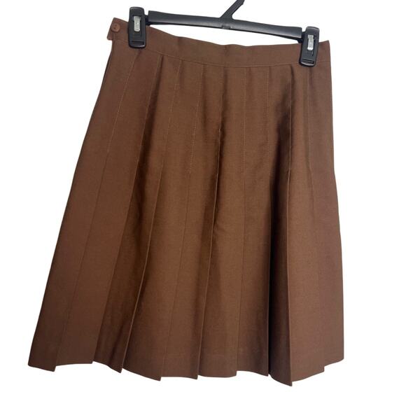 Willow Ridge Vintage Brown Skirt Size 6 Petite - Picture 1 of 8